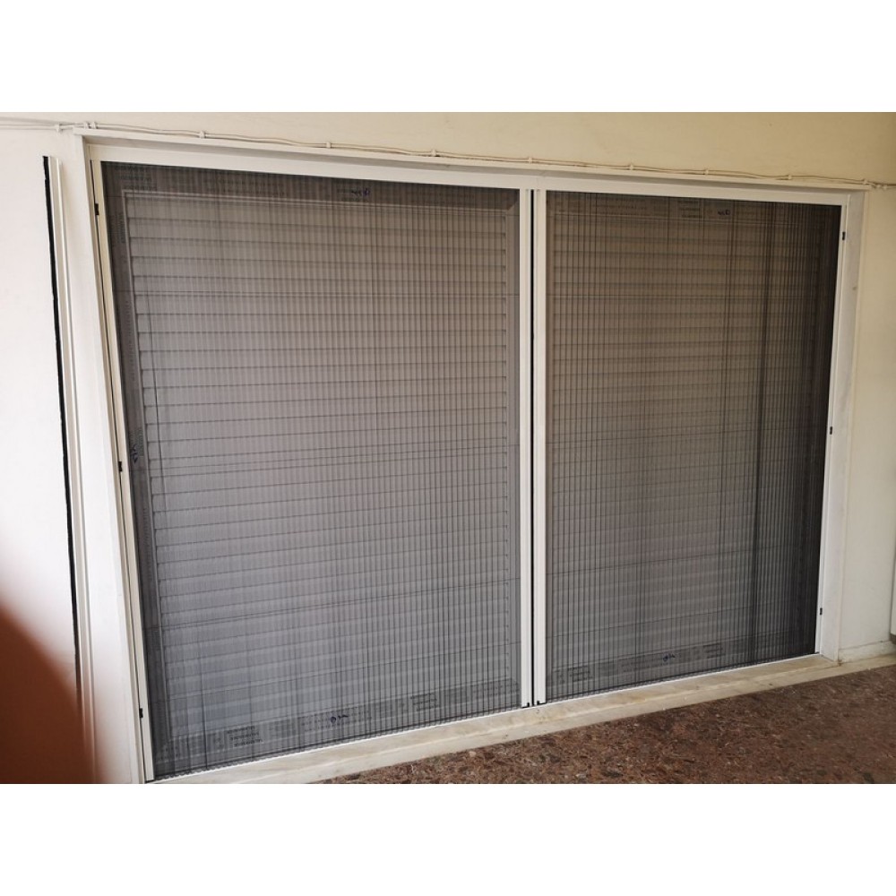 PVC συρομενο με σιτα πλισσε